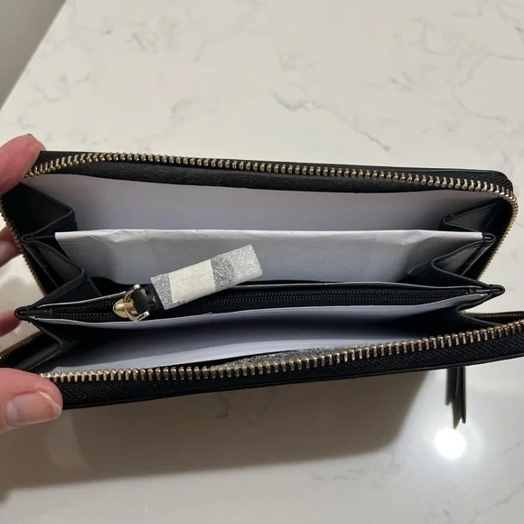 Kate Spade Silvia Flock Party large continental wallet - Picture 4 of 4